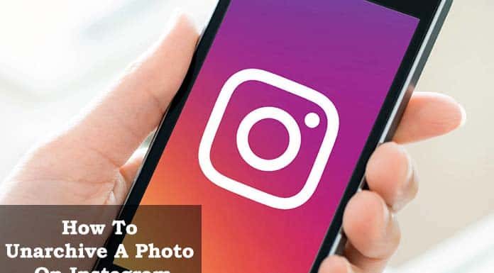 How To Unarchive A Photo On Instagram