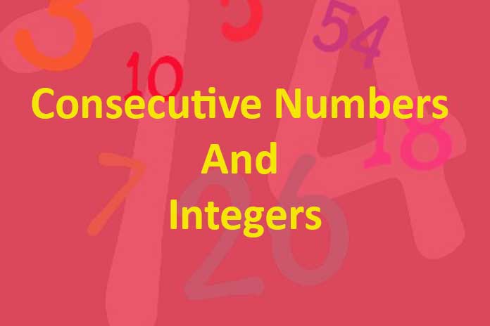 Consecutive-Numbers-And-Integers