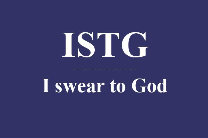ISTG Meaning in Text