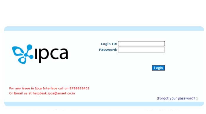 www.ipcainterface.com Login